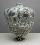 large white bumpy vessel