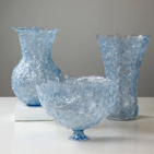 blue vessels