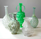 Bumpy Urn with Handle